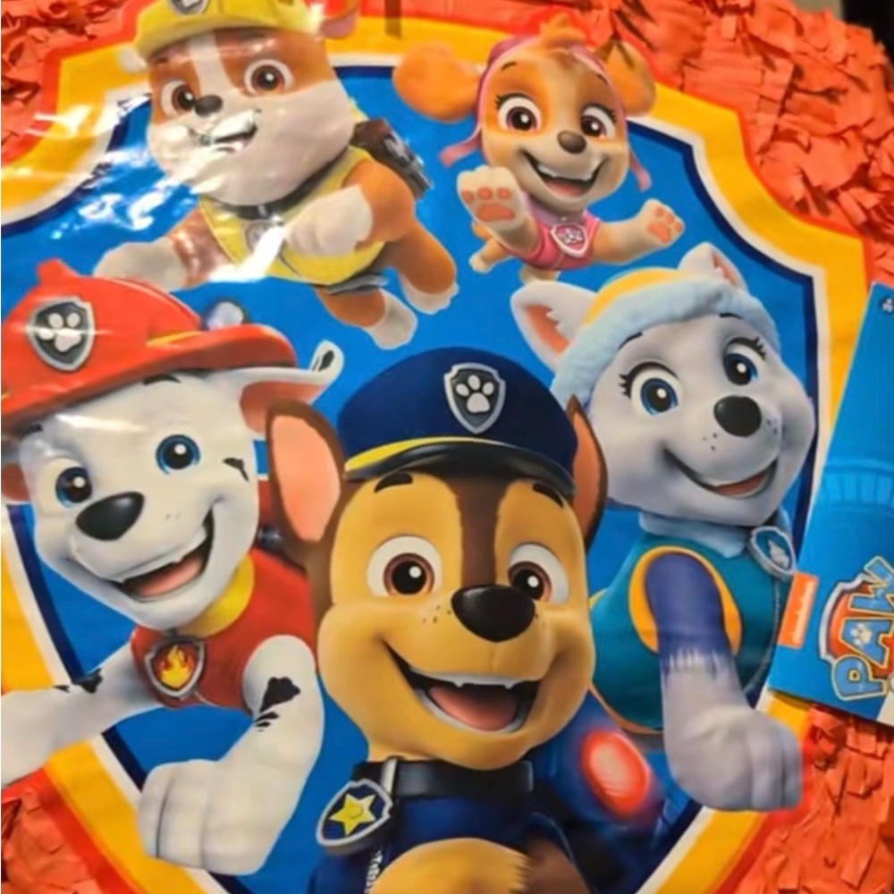Paw Patrol Character Piñata new